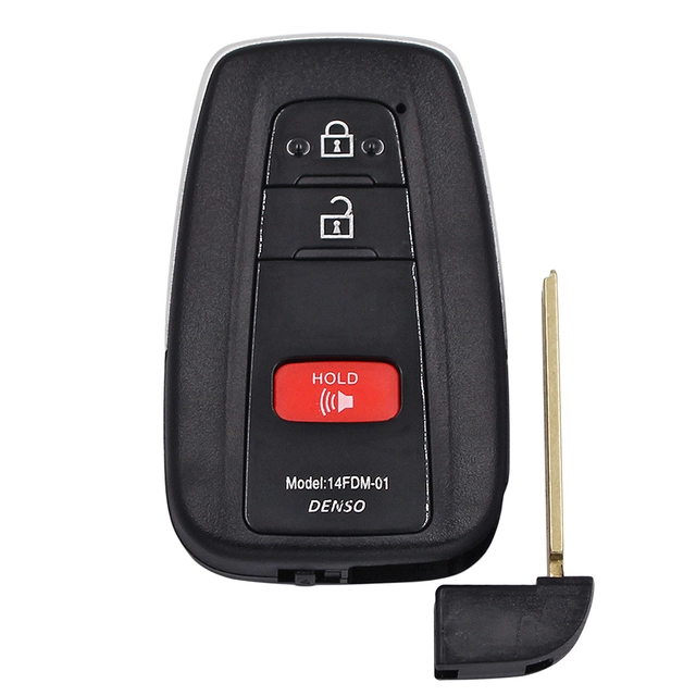 For Toyota Avalon C-HR RAV4 2/2+1/3/4 button smart remote key Shell