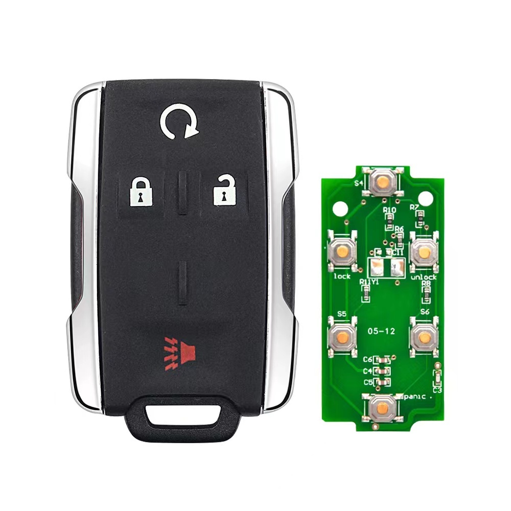 For Chevrolet GMC 3 4 5 6 button keyless remote key 315mhz with id46 chip M3N-32337100