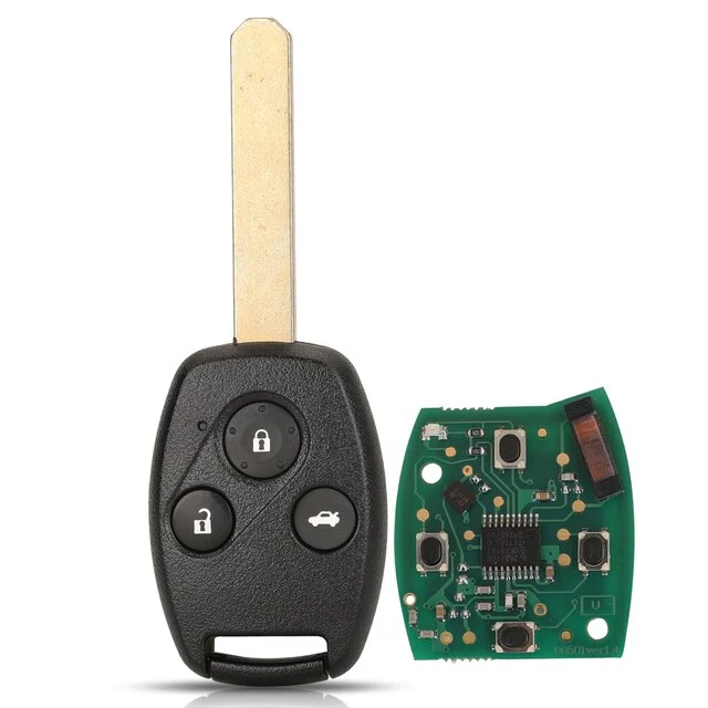 For Honda CRV Accord City remote key 2 3 4 button 433Mhz with ID46 PCF7961 Chip