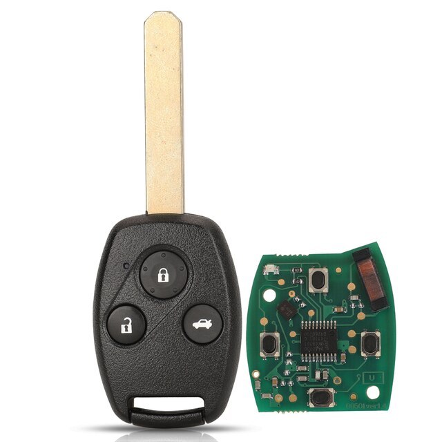 For Honda CRV Accord City remote key 2 3 4 button 433Mhz with ID46 PCF7961 Chip