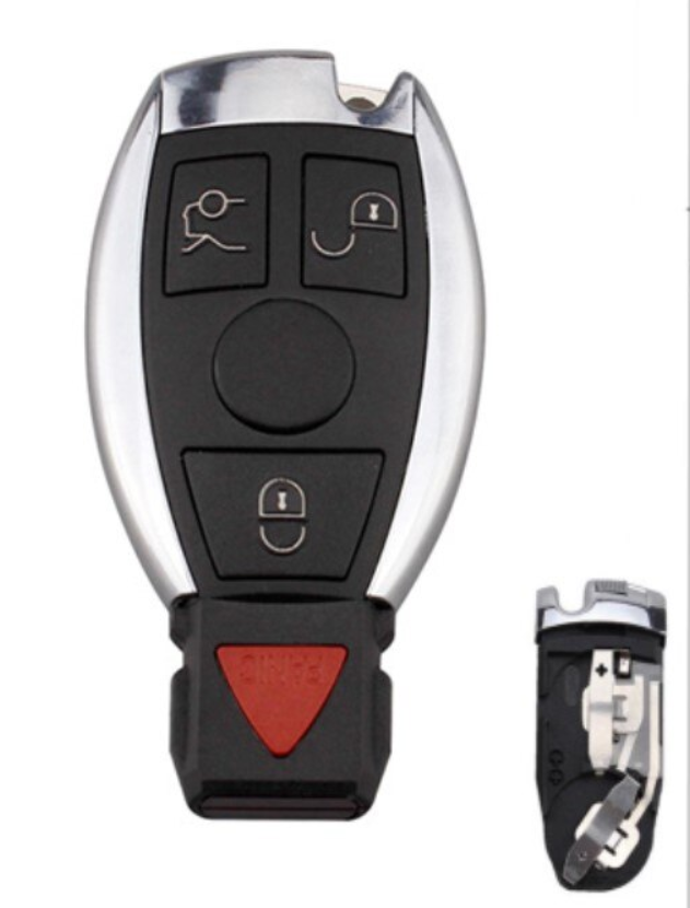 For Benz keyless go remote key Dual Battery with 434mhz with KYDZ board