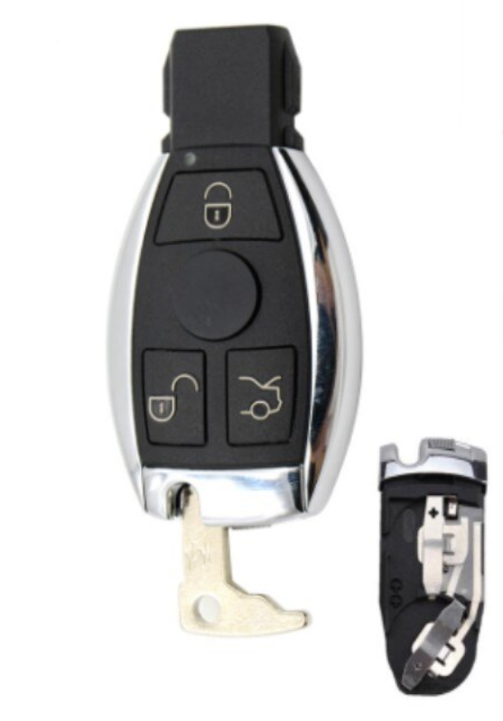 For Benz keyless go remote key Dual Battery with 434mhz with KYDZ board