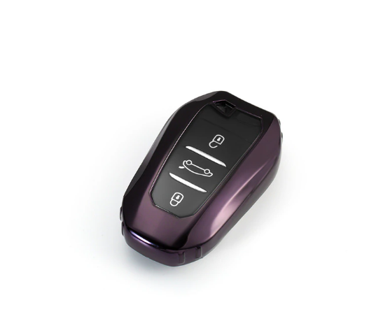 TPU Car Key protective Case For citroen peugeot remote key, can choose color
