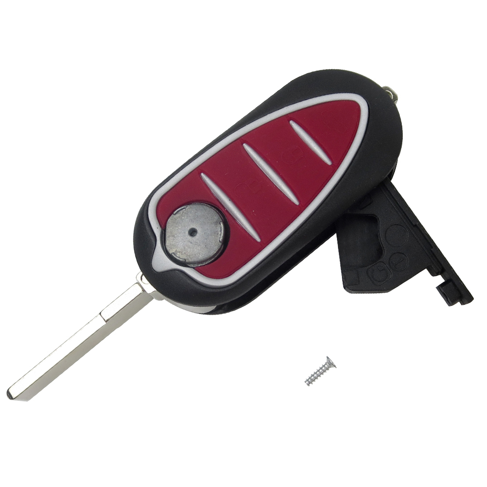 For Alfa Romeo 3 Button Remote Car Key ID46 7946 Chip 433Mhz with SIP22 Blade