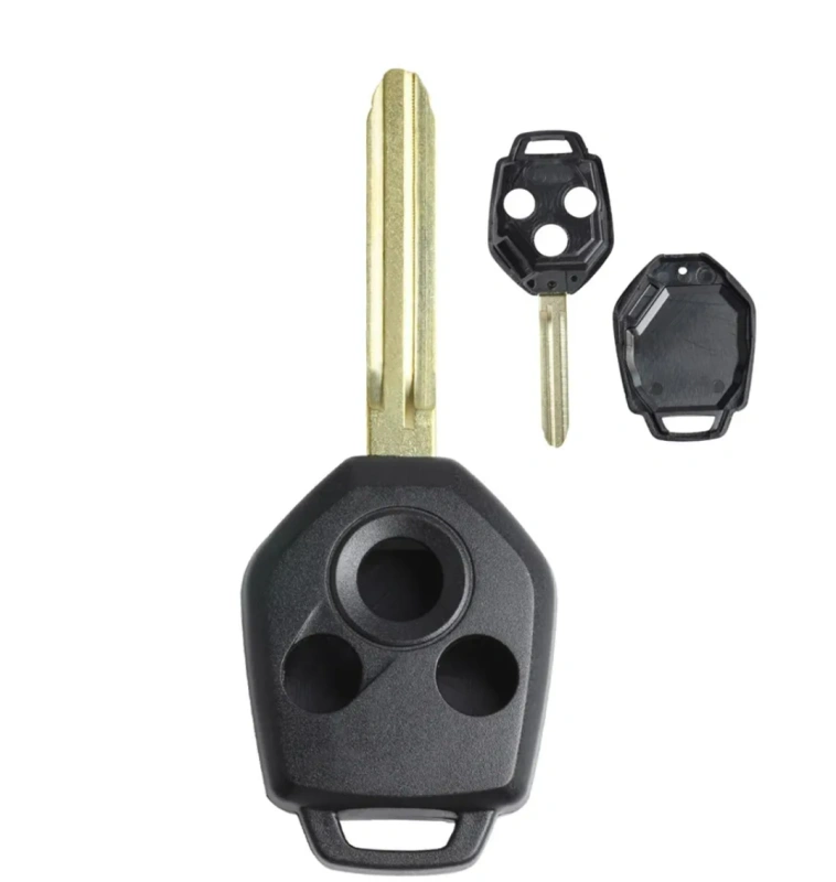 For Subaru Forester Impreza  3 Button Remote Car Key Shell with TOY43 key blade