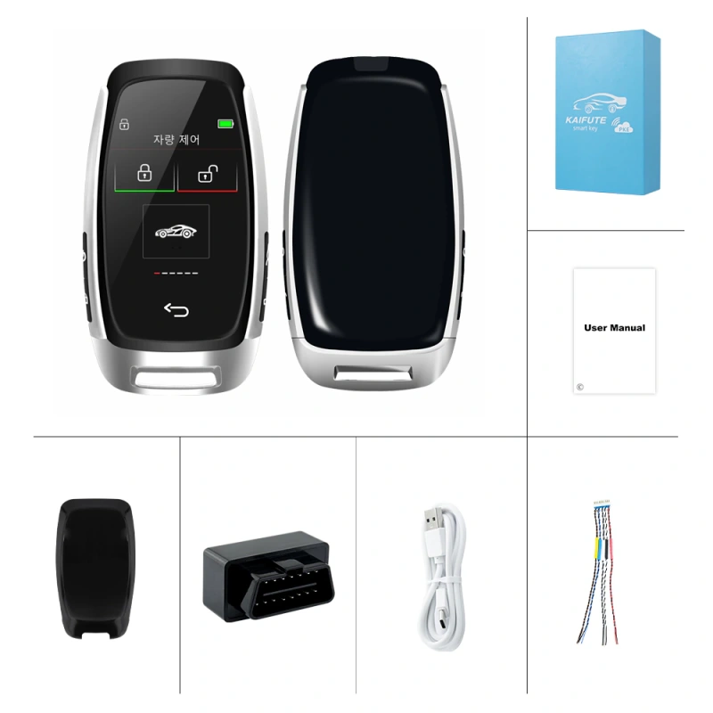 CF920 Universal Smart Remote LCD Key Comfortable Entry Display Key For Audi/BMW/KIA/Hyundai/Benz/Nissan/VW/Toyota