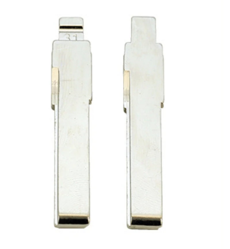 31# HU66 Metal Uncut  Key Blade for VW Passat Bora Seat Skoda Audi for Keydiy KD Xhorse VVDI