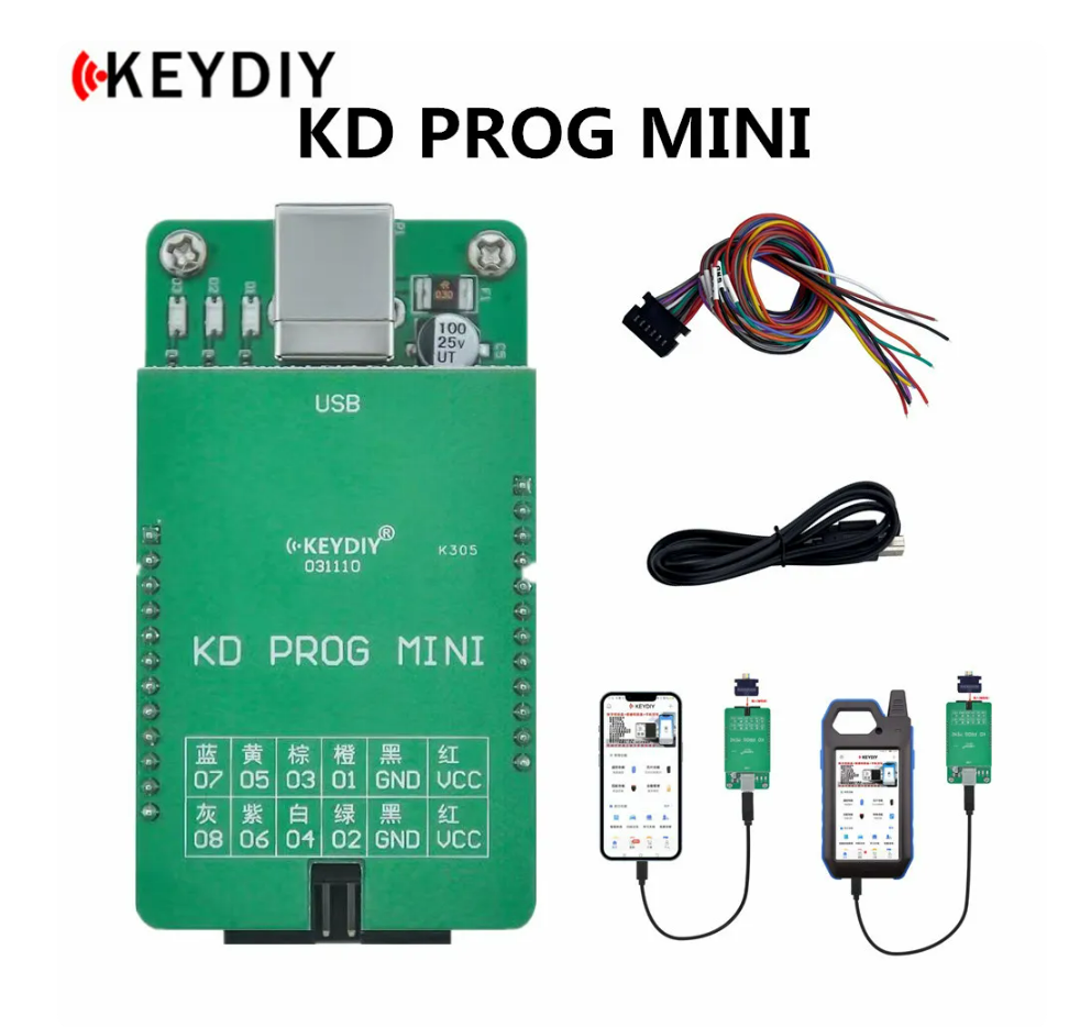 Original KEYDIY KD PROG MINI Reading Dashboard Data Support VW MQB Programming Function Working with KD-MATE and KD-MAX