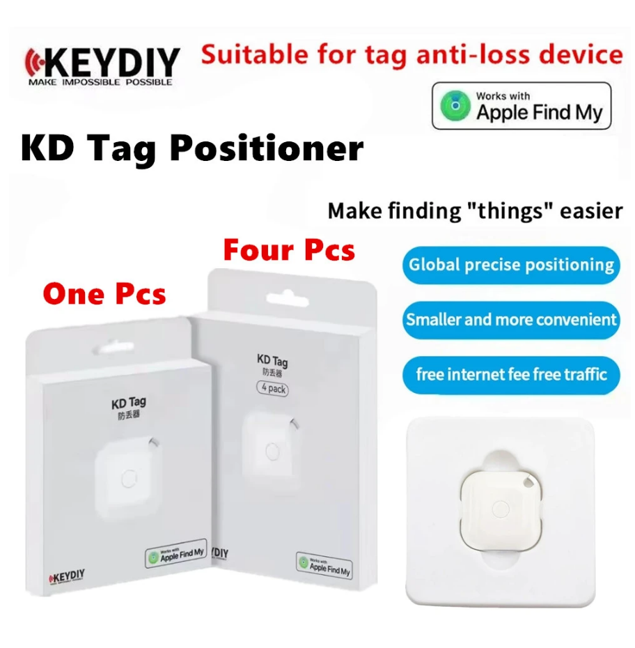 KEYDIY KD Tag Bluetooth Suitable for Tag Anti-loss Device Anti-loss Elf Positioning Tracker Dog Cat Pet Children Key Anti-lost