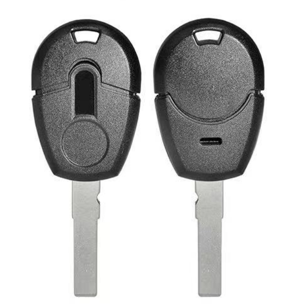 For Fiat Transponder Key Shell Blank Case Cover GT15R /SIP22 Uncut Blade