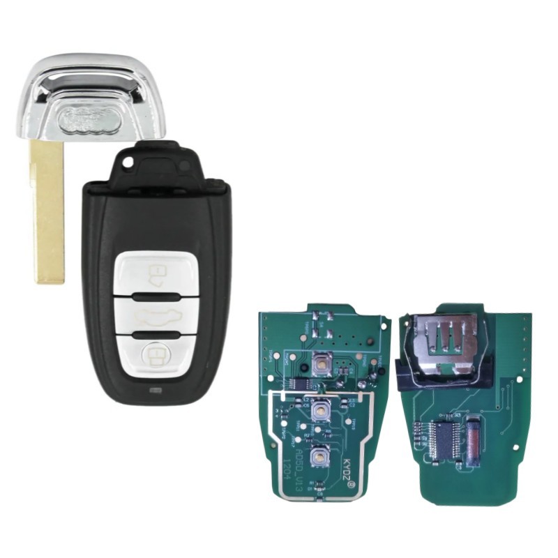 Highest Quality KYDZ Smart non-keyless Remote Key 3 Button 868MHZ with 7945 Chip 8TO-959-754C 8TO-959-754G 8KO-959-754G 8KO-959-754J 8KO-959-754C For Audi Q5 A4L