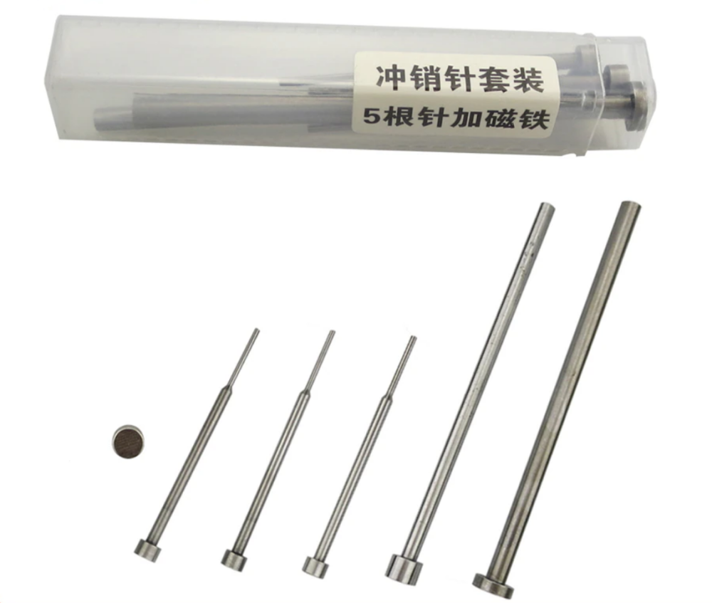 Locksmith Repair Tools Car Remote Key Pin Removal Disassembly Tool For Folding Key Out Blade Needle Pin Remover Full Set