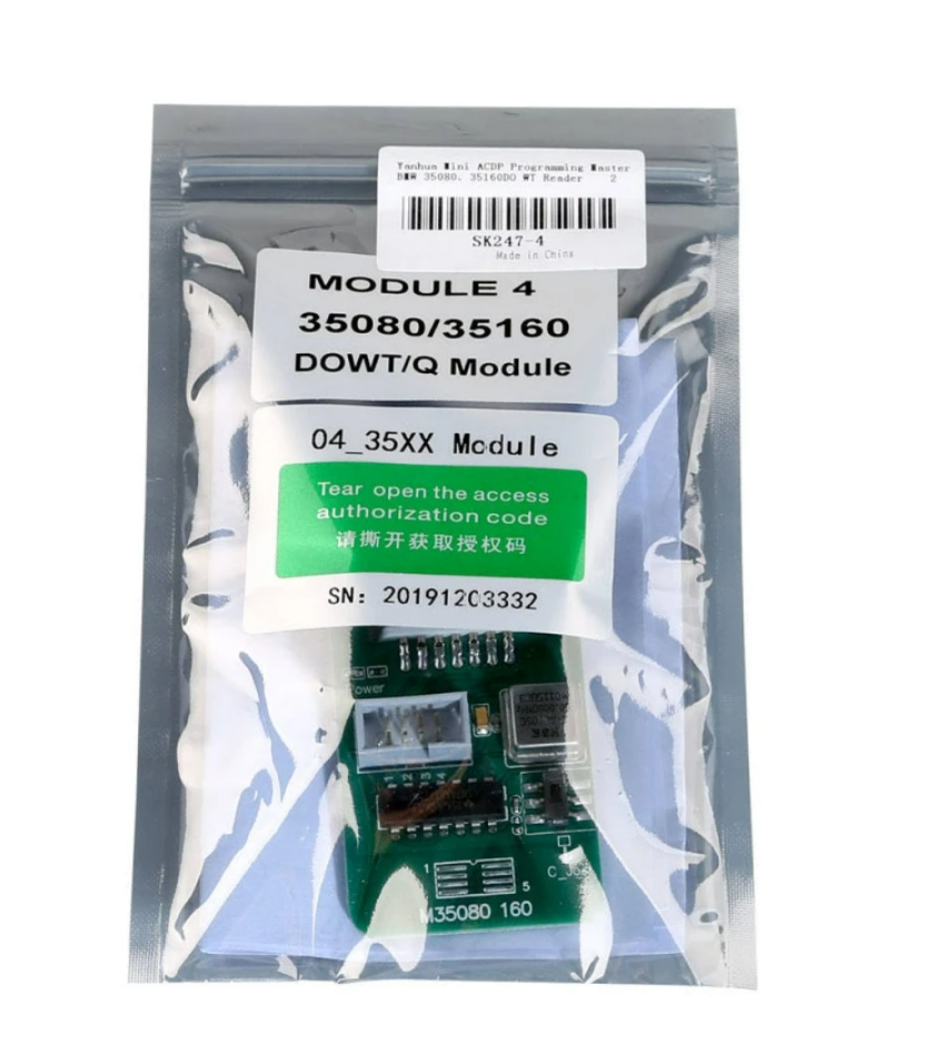 Yanhua Mini ACDP Programming Master Module 4 For BMW 35080 & 35160DO WT Reader