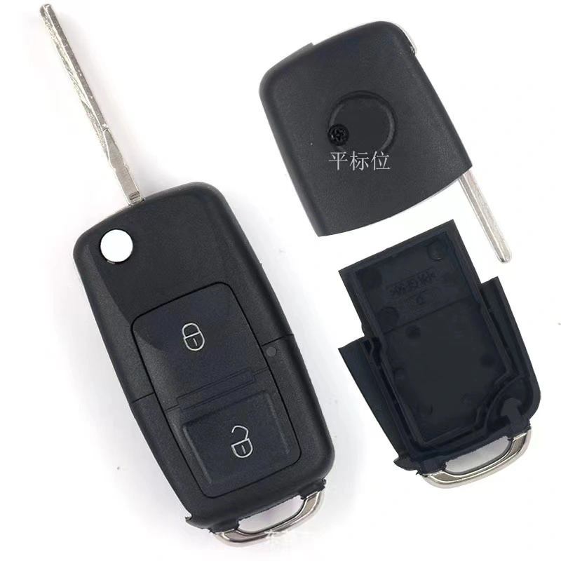 2 3 button VW key shell without battery holder for xhorse B5 keydiy B01 remote key