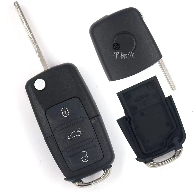 2 3 button VW key shell without battery holder for xhorse B5 keydiy B01 remote key