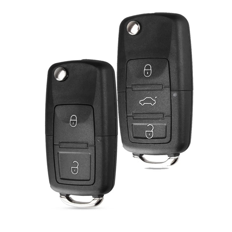 2 3 button VW key shell without battery holder for xhorse B5 keydiy B01 remote key