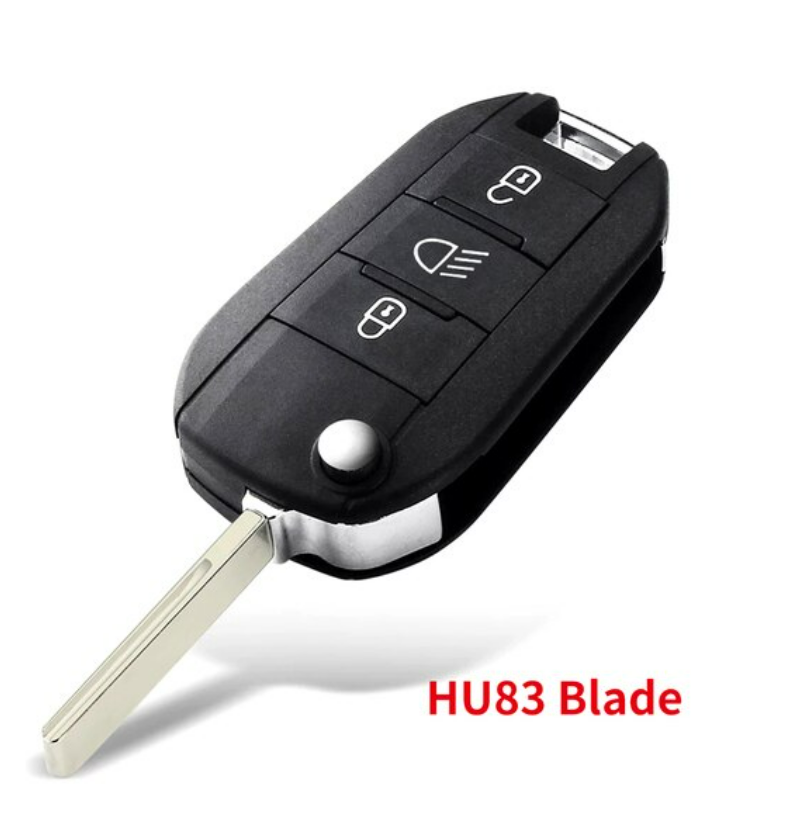3 Buttons Key Shell For Peugeot 208 2008 301 308 508 5008 RCZ For Citroen C-Elysee