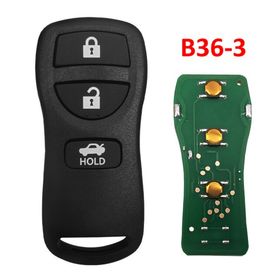 KEYDIY Universal KD B36-3 / B36-4 B Series Remote Control Car Key for KD900 URG200 KD-X2 Mini KD KD-MAX Key Programmer