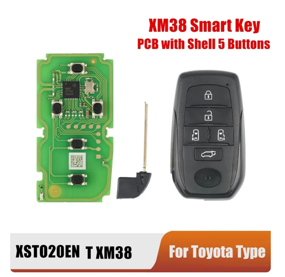 Xhorse XSTO20EN Toyota XM38 Smart Key 5 Buttons