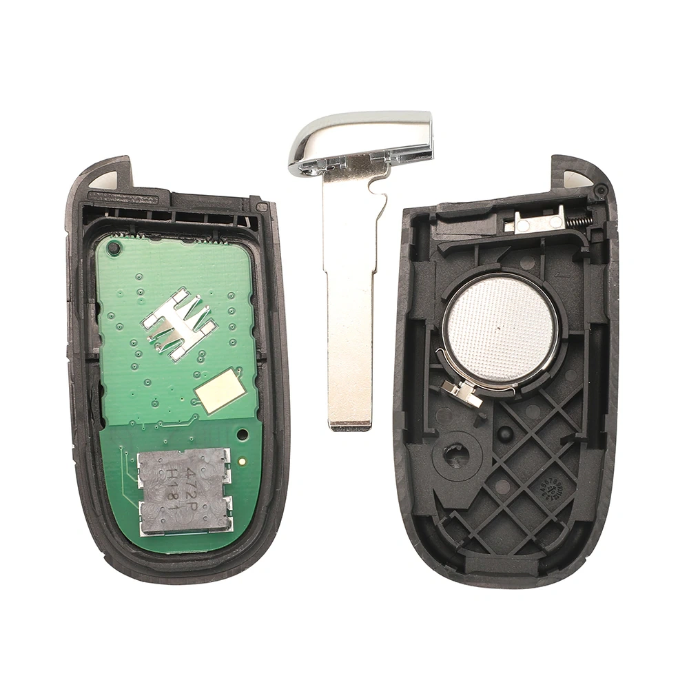 Aftermarket 2/3/4/5 Buttons For Fiat 500 500L 500X 2015-2019 Flip remote key 4A chip 433mhz SIP22 blade