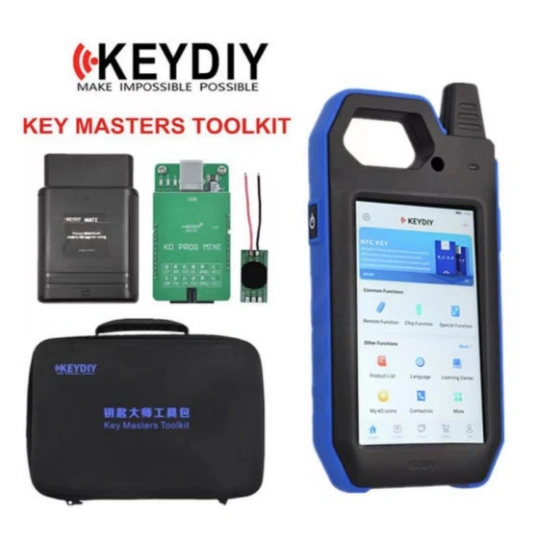 Original KEYDIY key masters tool kit -KD MAX+KD MATE+KD PROG MINI+C2 Adpater a set key programmer
