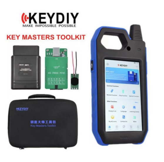 Original KEYDIY key masters tool kit -KD MAX+KD MATE+KD PROG MINI+C2 Adpater a set key programmer