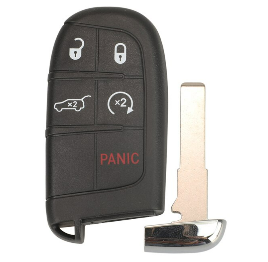 For Fiat 500 500L 500X Toro 2016 2017 2018 2019 Car Key case 2/3/4/5 button Remote Key shell with SIP22 blade