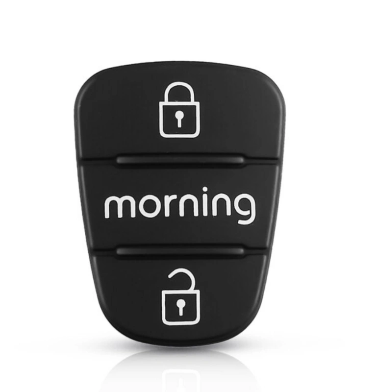 For Hyundai 3 Button Rubber Car Key  Pad