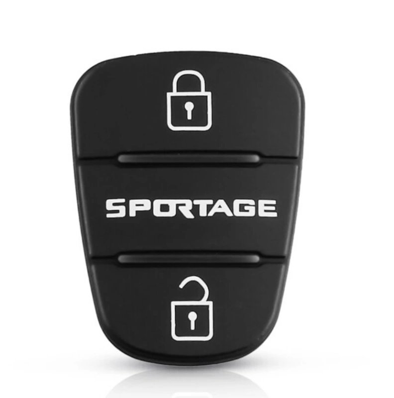 For Hyundai 3 Button Rubber Car Key  Pad