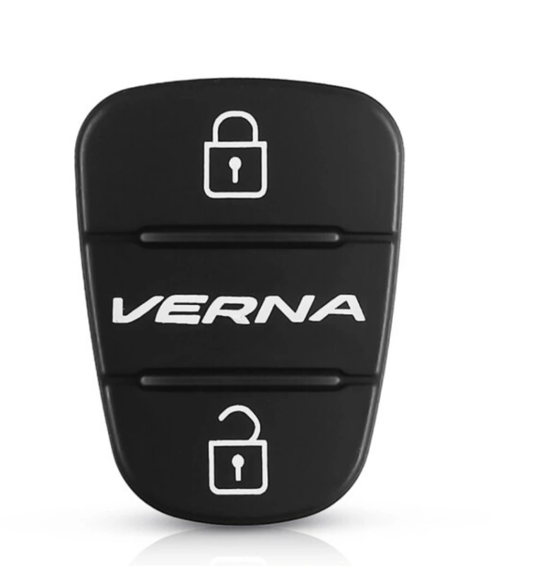 For Hyundai 3 Button Rubber Car Key  Pad