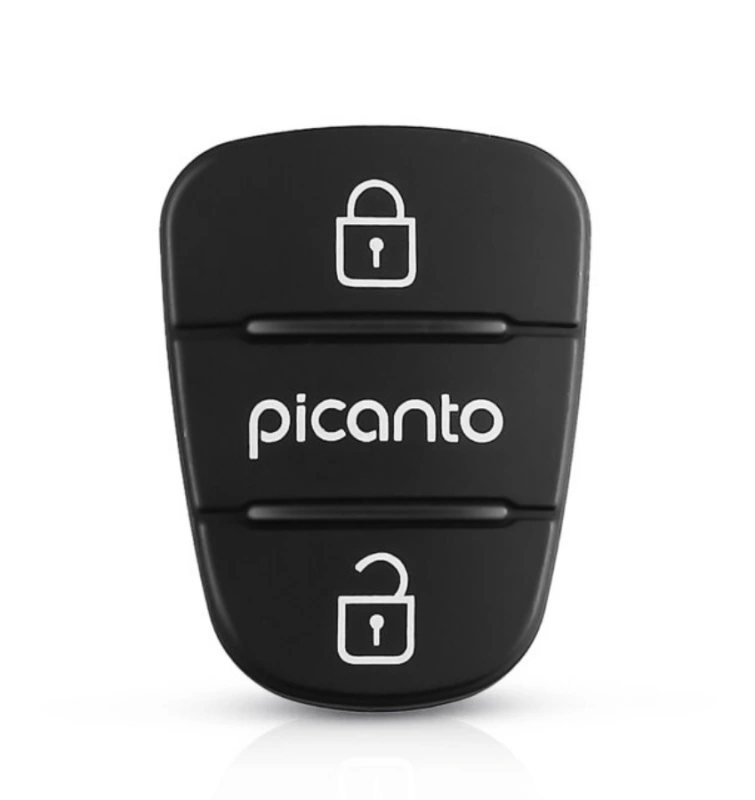 For Hyundai 3 Button Rubber Car Key  Pad