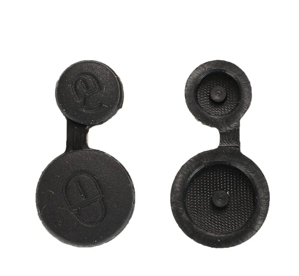 Rubber Pad 2 Buttons For Citroen Key Remote Shell Cover