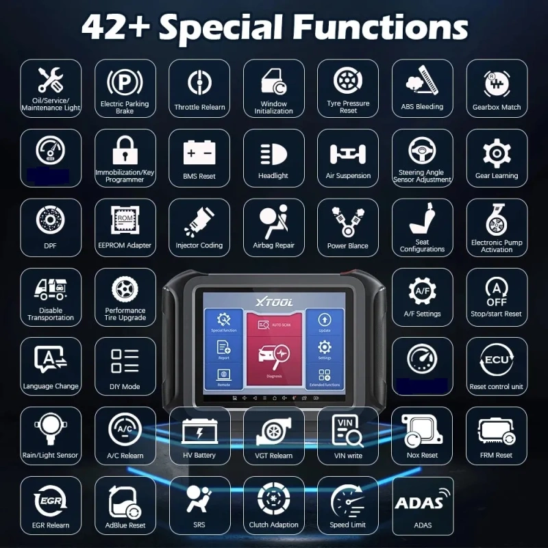 XTOOL X100 MAX Key Programming Tool All System Diagnostics reset immobilizer With CAN FD Active Test All Key Lost