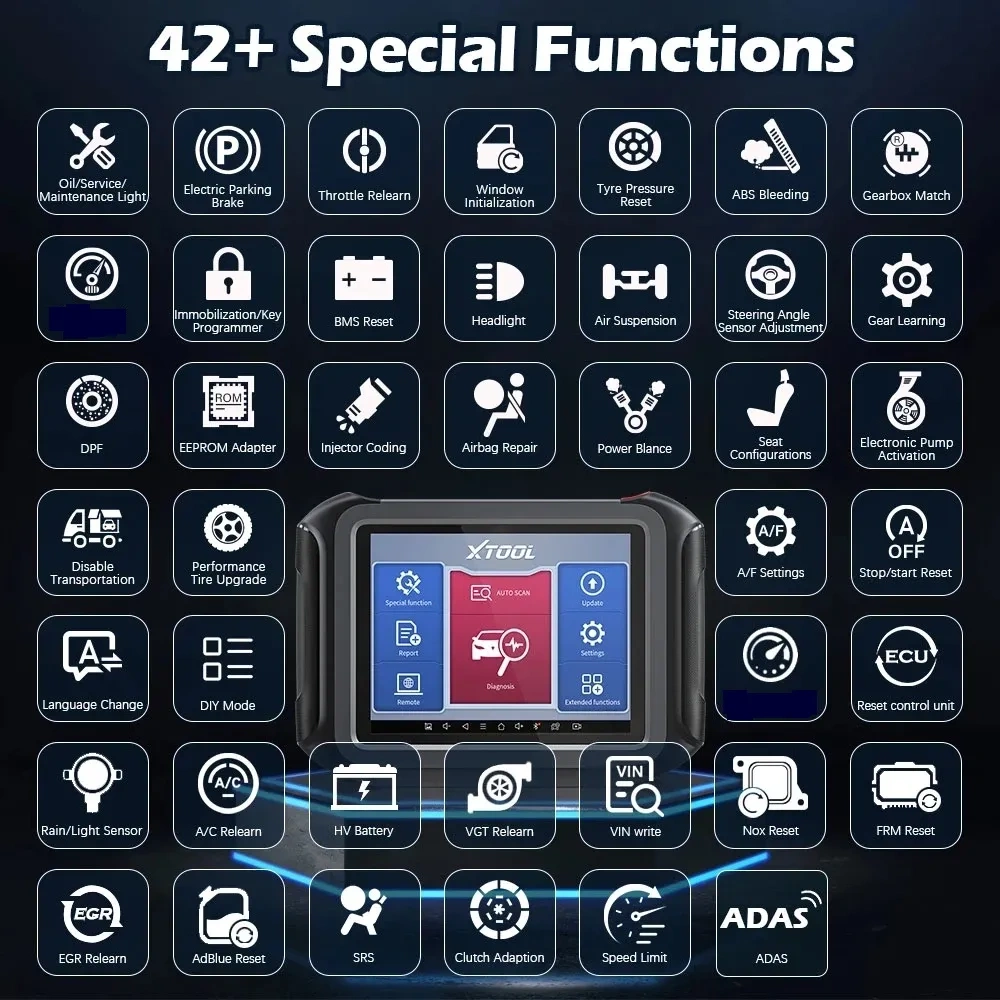 XTOOL X100 MAX Key Programming Tool All System Diagnostics reset immobilizer With CAN FD Active Test All Key Lost