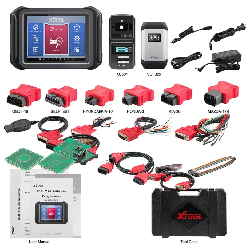 XTOOL X100 MAX Key Programming Tool All System Diagnostics reset immobilizer With CAN FD Active Test All Key Lost