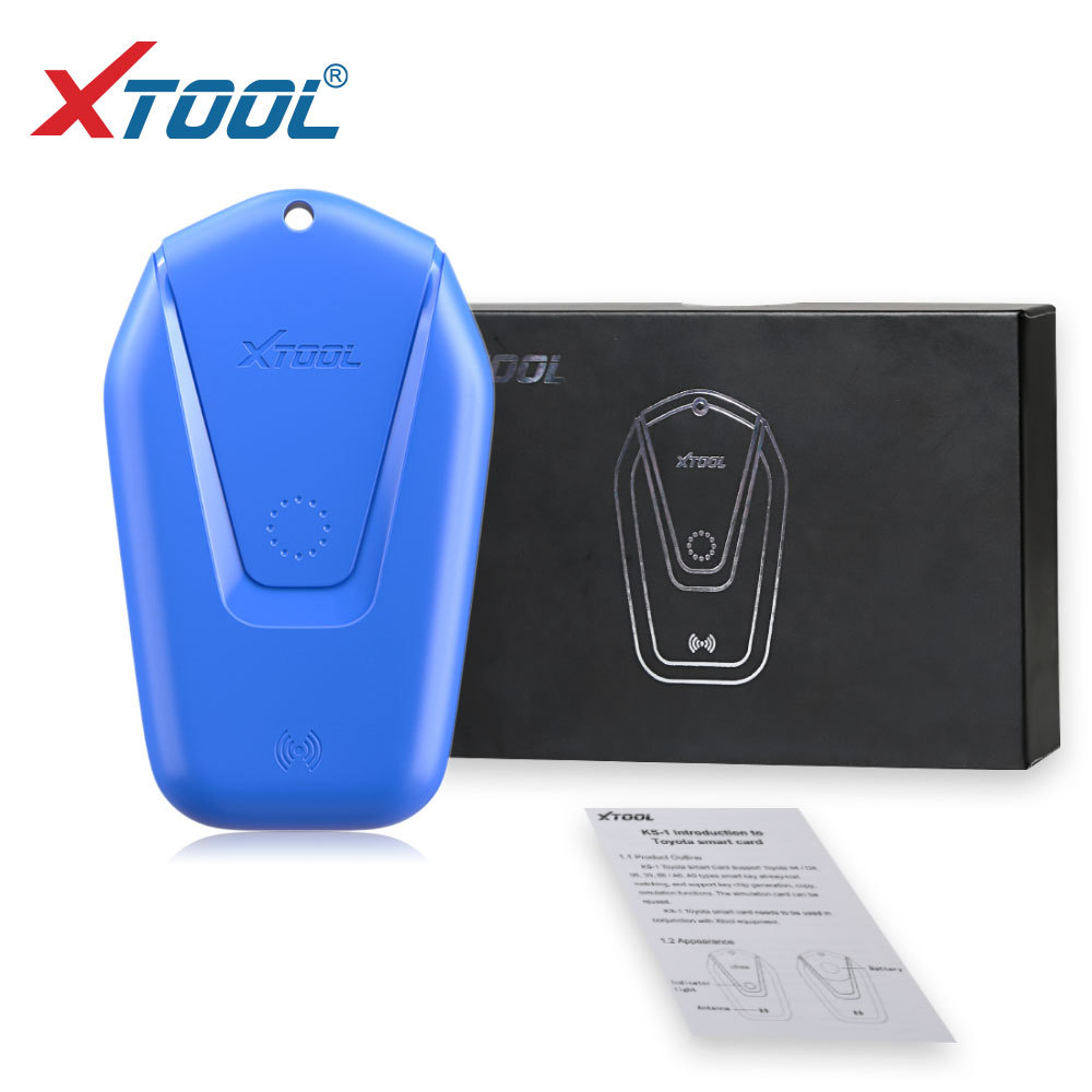 XTOOL KS-01 Blue Emulator For PS90 X100 PAD2 PAD3 PAD Elite A80 All Lost Via OBD2 KC100 Fit For Toyota Smart Key