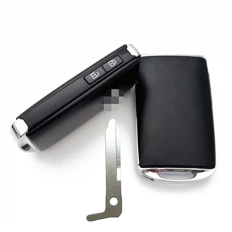 High Quality for Mazda smart key shell 2 or 3 or 4 buttons with emergency Key Blade