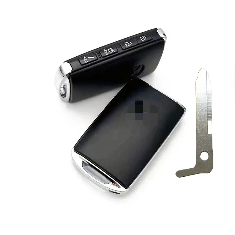 High Quality for Mazda smart key shell 2 or 3 or 4 buttons with emergency Key Blade
