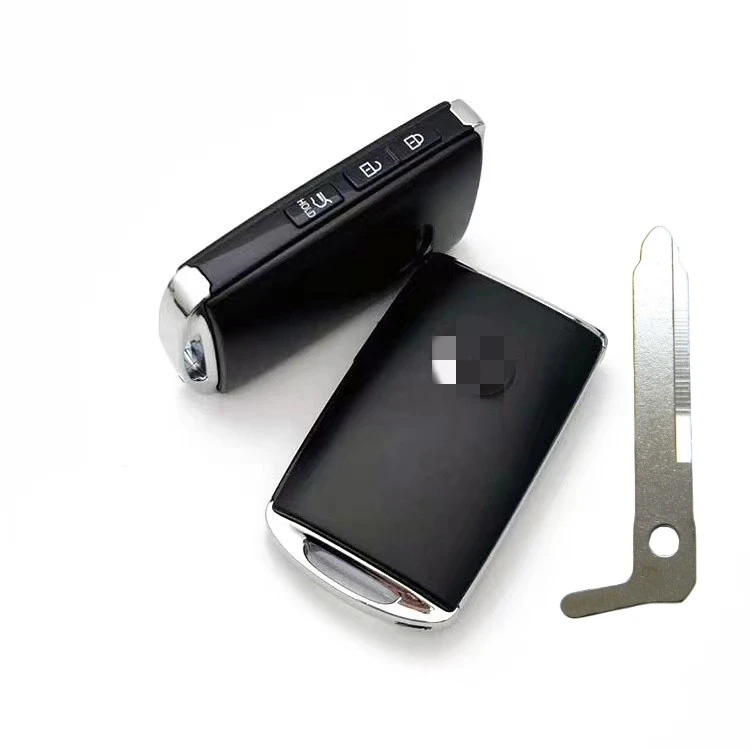High Quality for Mazda smart key shell 2 or 3 or 4 buttons with emergency Key Blade