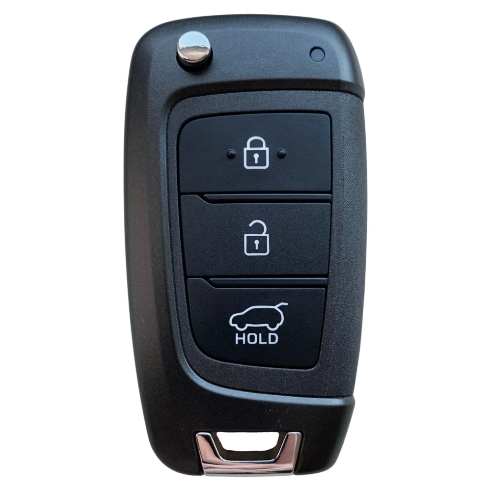 OEM 3 Button Remote Flip Key For Hyundai Kona 2017+ PN: 95430-J9800
