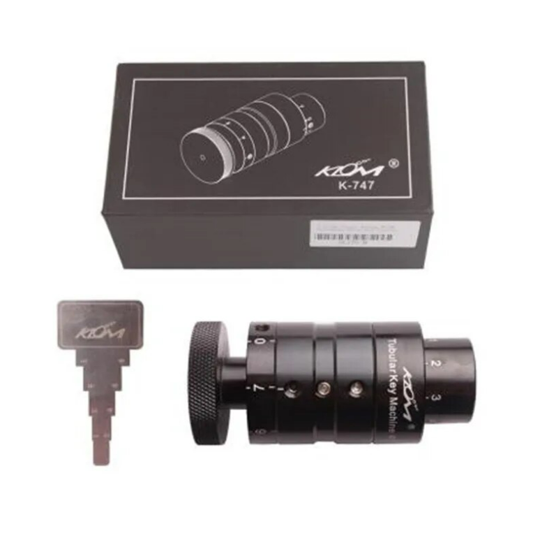 Klom Locksmith Tools KLOM manul Tubular 7.0,7.3,7.5,7.8mm Tubular Key Machine