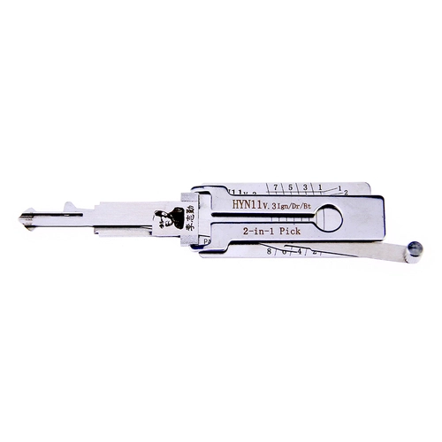 Original Lishi HYN11 V.3 Ign 2 in 1 tool Lock Pick and Decoder for hyundai KIA