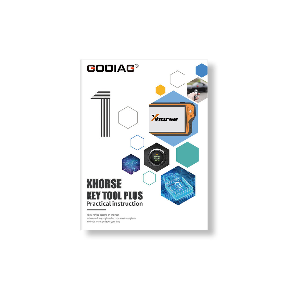 GODIAG Key Tool Plus Practical Instruction 1&2 Two Books for Locksmith and Vehicle Maintenance Engineer