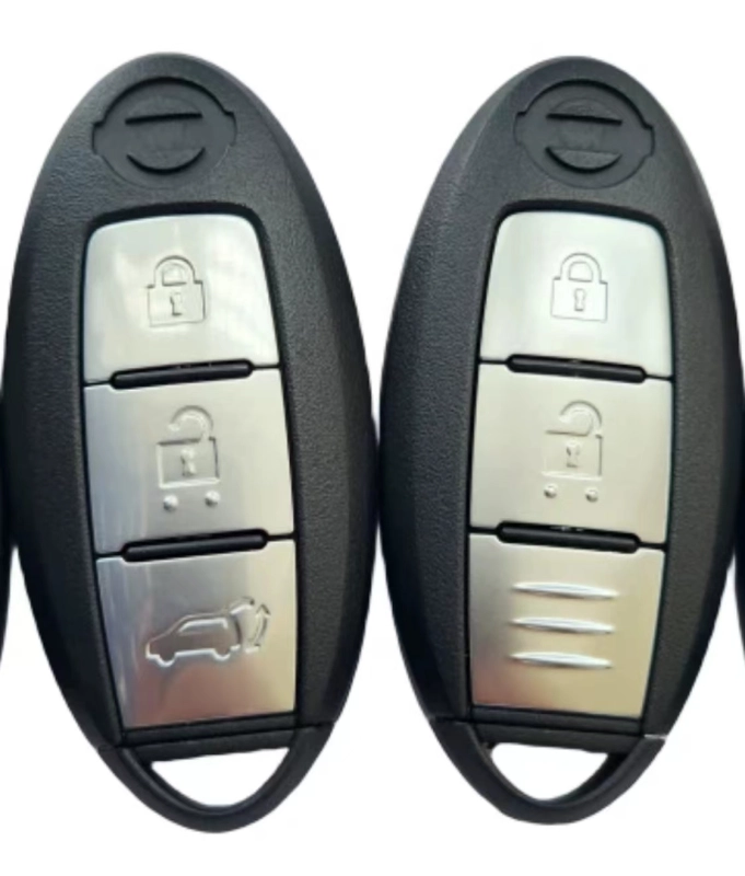 For Nissan X-trail Qashqai 2014-2017 2 3 button 433mhz remote keyless key with HITAG AES 4A chip