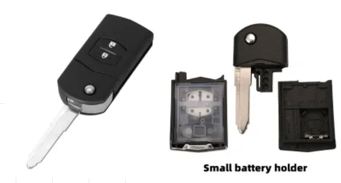 For Mazda M3/M5/M6 2/3 button remote key shell, please confirm inner structure