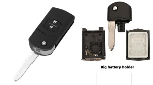 For Mazda M3/M5/M6 2/3 button remote key shell, please confirm inner structure