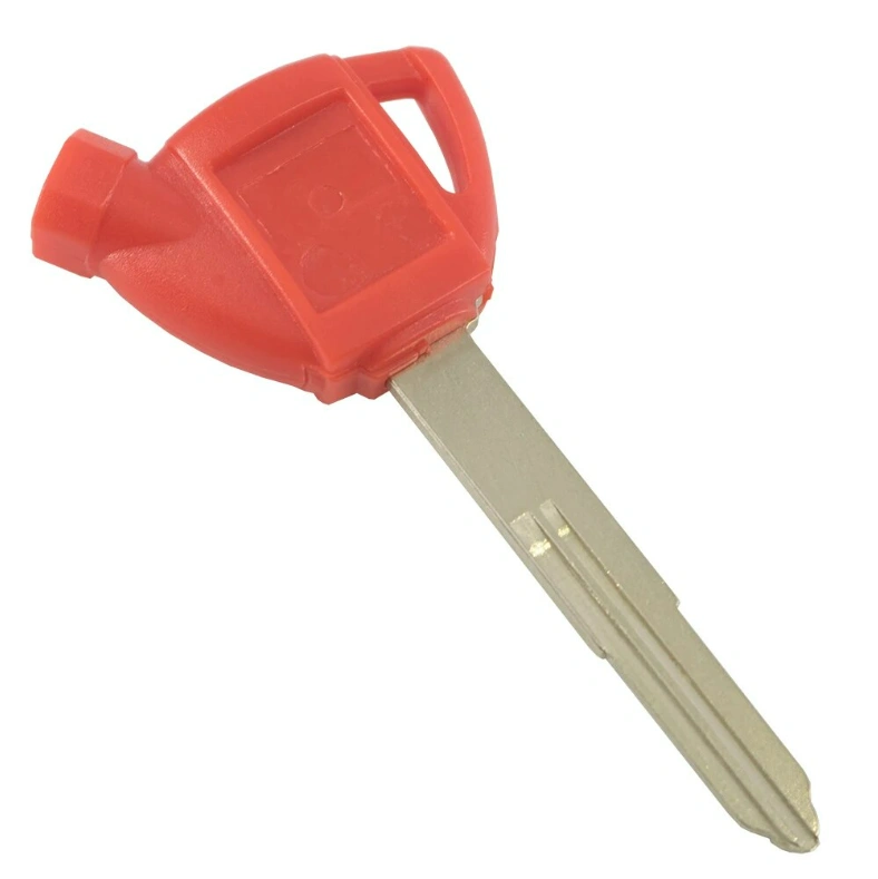 For Suzuki Motorcycle Magnet Key transponder Key Blank red blue black color