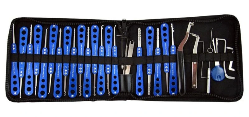 Champion Series Pick Set 30 in 1 Locksmiths tool for House lock and car lock