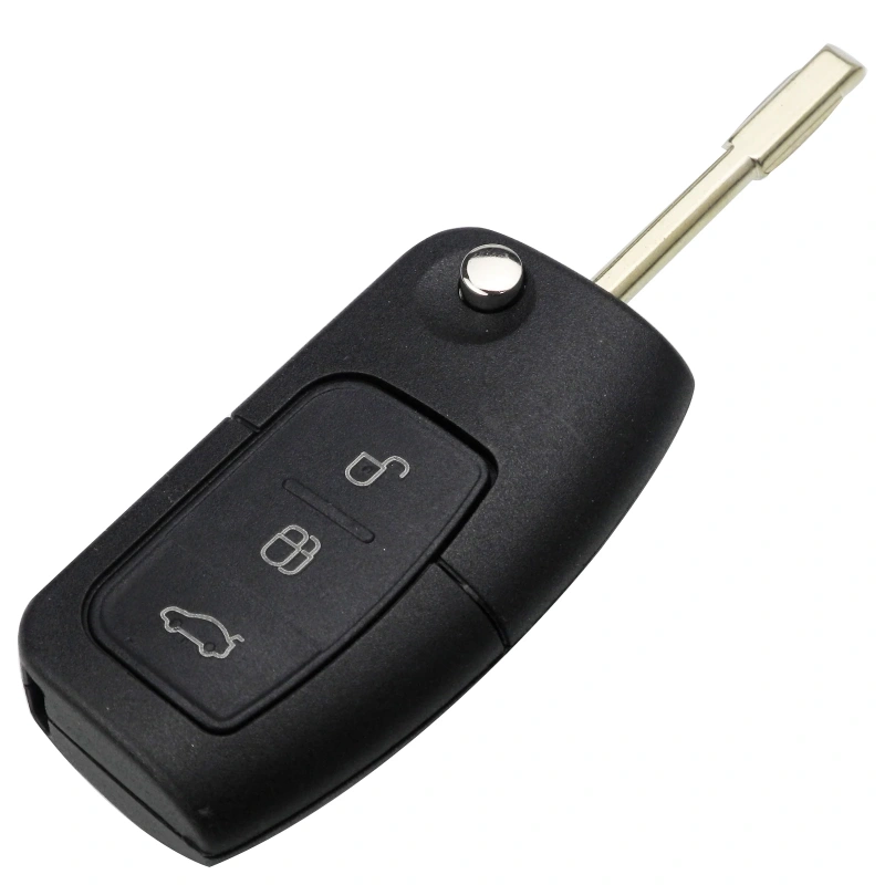 For Ford Focus 3 button remote key shell with FO21 blade