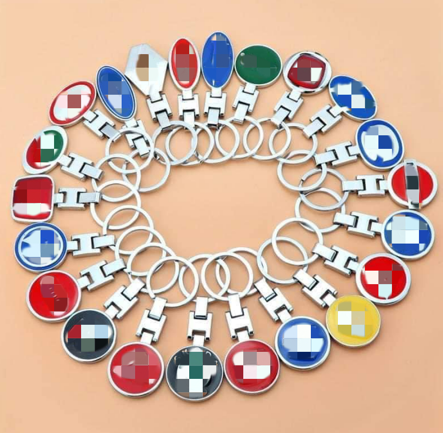 key chain for Car Emblem Badge Letter Car Stickers